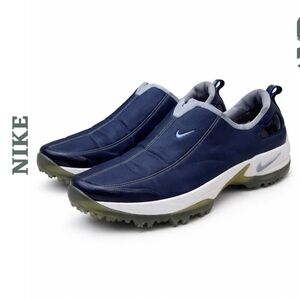 Nike Air Slip-On Golf Shoes Navy Blue Women’s US 12